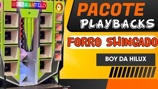 PACOTE PLAYBACKS FORRO SWINGADO PRA PAREDÃO ATUALIZADO
