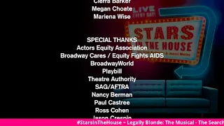 "Legally Blonde: The Musical - The Search for Elle Woods" |Stars in the House 11/12 at 8 PM ET