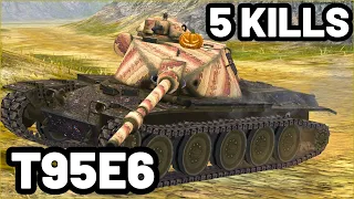 T95E6 | 8.2K DAMAGE | 5 KILLS | WOT Blitz Pro Replays