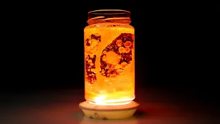 Making Lava Lamp using a fizzy tablet