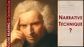 Laurence Sterne Tristram Shandy ANALYSIS—Narrative Technique—18th Century Development of Novel Genre