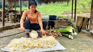 FULL VIDEO: 75 Days Living in the Forest, Building a Farm, Taking Care of Pets, Gardening