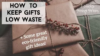 Ecofriendly & sustainable gifting guide! + Zero waste thoughtful budget-friendly gift ideas