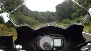 Suzuki GSX 1250 FA - On board HD Camera