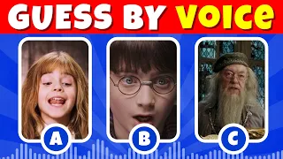 Recognize The Harry Potter Voices (Audio Test)🎧🪄 Harry Potter Quiz | Wizarding World Trivia