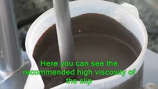 HOW TO CAST A CERAMIC CRUCIBLE (by VICAR S.A.)