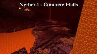 Minecraft Nether 1 Music 10 HOURS (Concrete Halls)