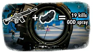 M416+6X SCOPE IS INSANE | 19 kills solo Vs squad one of my best pubgmobile gameplay