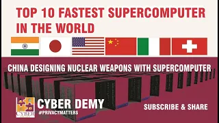 TOP 10 FASTEST SUPERCOMPUTER IN THE WORLD