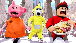 Jangan Pernah Ganggu KHINZIR dan TELETUBBIES yang Tengah Lapar!