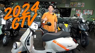 Robot's First Look at the New 2024 Vespa GTV HPE2