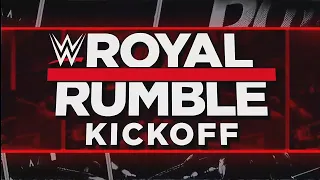 WWE Royal Rumble 2021: Kickoff Opening
