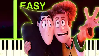 DJ BATTLE | HOTEL TRANSYLVANIA 3 - EASY Piano Tutorial