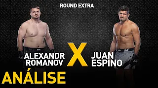 ANÁLISE | Alexandr Romanov vs Juan Espino - Peso pesado (até 120kg)