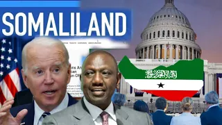 Madaxweynaha Kenya  Oo Aqoonsiga Somaliland Hor-dhigaya Biden & Xogihii U dambeeyay