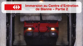 [S4-E16b] Immersion au Centre d'Entretien de Bienne, Partie 2 - Rail One avec @sbbcffffs