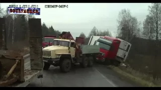 Подборка аварий на дорогах за Январь / Декабрь 2013 / 2014 [Soulfacker][2][ car crash ]