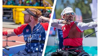 Kevin Mather v Samuel Molina – recurve men open gold | Santiago 2022 Para Pan American Champs