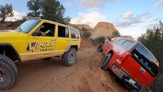 GMC Sierra Goes Over The Edge - 2WD Truck!