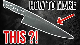 HOW TO make a CHEFKNIFE | Knife making | DIY with Martin Huber Knives