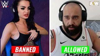 10 Things Wrestlers Are Banned Doing In WWE But Allowed In AEW