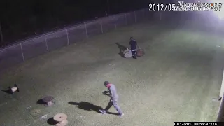Men caught on camera stealing copper