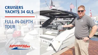 Cruisers Yachts 34 GLS  | Full Walkthrough | Outboard Family Boat