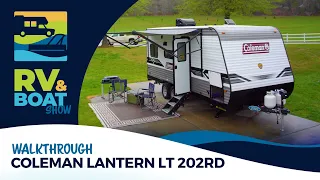 Can you find a BETTER lightweight couples RV?? | 2022 Coleman Lantern LT 202RD Walkthrough