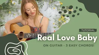 Real Love Baby Guitar Tutorial Father John Misty - 3 Easy Chords!! // Jordyn Browne