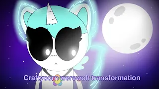 Craftycorn werewolf transformation(poppy playtime animation)