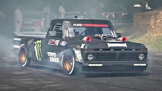 2019 Goodwood Festival of Speed BEST of Day 2 - Crashes, Ken Block Hoonitruck, F1s & More!