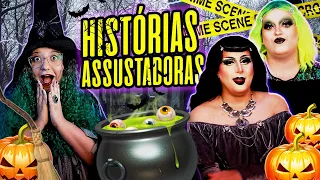 🔴LENDO HISTÓRIAS ASSUSTADORAS ft. @CibelenaTerradoMedo