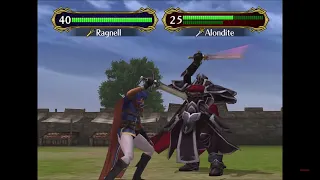 Fire Emblem Path of Radiance | Chapter 11 | Ike vs Black Knight Battle Quotes