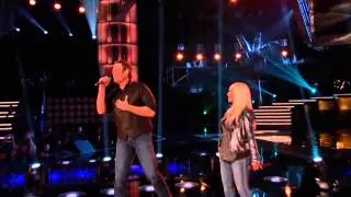 Blake and Christina  Just a Fool   The Voice