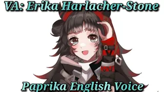 Paprika English Voice! ALL Voicelines (E2 + Max Trust) | Arknights