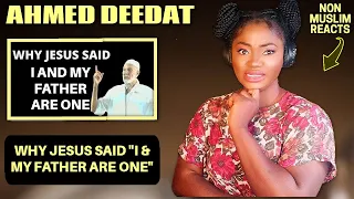 Non-Muslim Reacts To Ahmed Deedat Answer - What Did Jesus Mean Saying 'I and My Father are One'