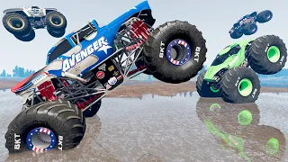 Monster Truck Mud Battle #19 | BeamNG Drive - Griff's Garage