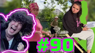 Memes & music #90 2024 | На пів смішні і цікаві відео приколи з Instagram і музикою | Tiktok