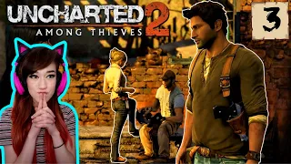 Running into some journalists - Uncharted 2: Among Thieves Part 3 - Tofu Plays