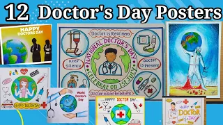 Doctor's day Posters, Doctor's Day-1st July, Doctors Day Posters 2023