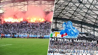 OM 2-0 Stade Rennais • Le CRAQUAGE énorme des supporters en hommage à DEPE ! • HD