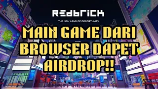 [GRATIS] REDBLICK ENGINE MAIN GAME DARI BROWSER DAPET AIRDROP!!