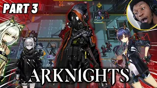 My FIRST TIME Playing Arknights Part 3 | Skullshatterer Boss Battle