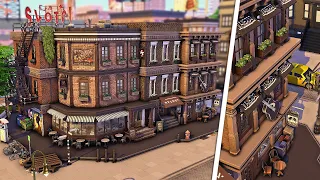 New York Coffee Shop, Bookstore + More | The Sims 4 Speed Build