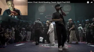 Lunatic & Leon vs Zoopreme & Lorenzo Final @ World Bboy Classic | COMEBACK SEASON!! | Zenny Reacts!