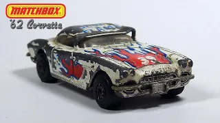 Restoring This Squashed 1980s Matchbox '62 Corvette