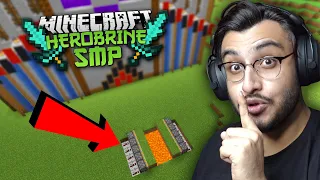 MY SECRET TRAP IN HEROBRINE SMP COURT | RAWKNEE