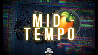 "MID-TEMPO IN FL STUDIO 20" / [FREE FLP 2021] (REZZ STYLE)