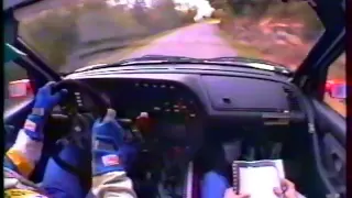 GILLES PANIZZI - 306 MAXI onboard- CRITERIUM des CEVENNES 1995