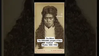 The Maori Indigenous People of New Zealand. In photo 1880-1900 🇳🇿  #newzealand #māori #aboriginal